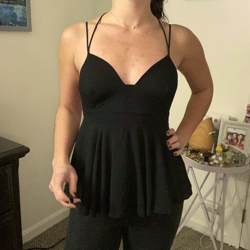 Sexy black tank top from Express